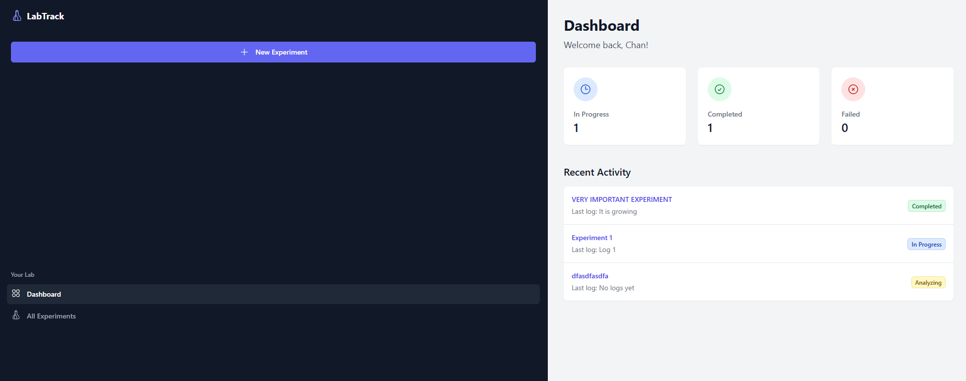lab experiment tracker thumbnail